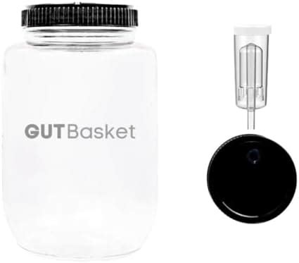 Buy Gutbasket Fermenter 2 L (2 Jars)- Glass Fermentation Jar With ...