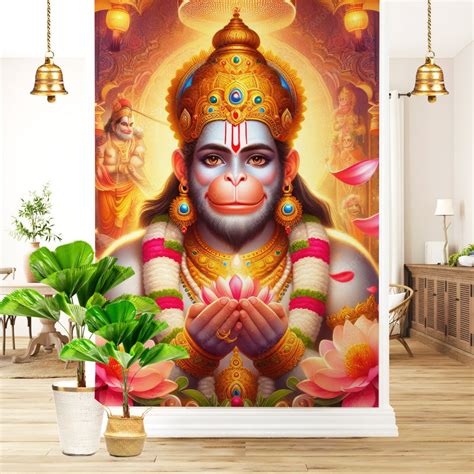 3D Look Hanuman Ji Wallpaper – Myindianthings