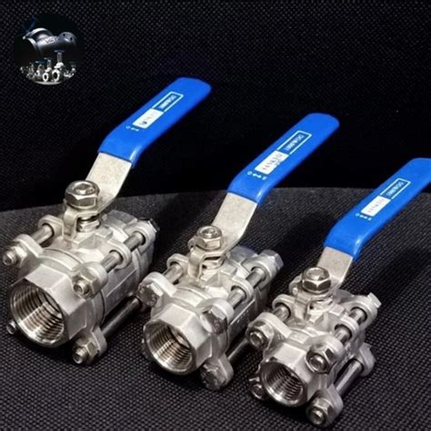 Jual Ball Valve Sankyo 3 Piece Body 11/4 Inch SS316 Stainless Steel ...