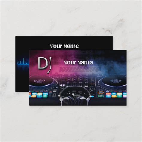 DJ Business Card | Zazzle