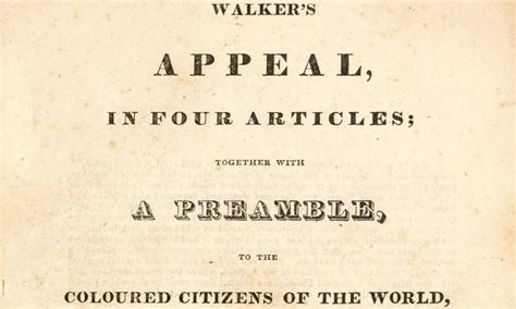 Reading David Walker’s Appeal: The Pen as the Sword (episode 240) - HUB ...