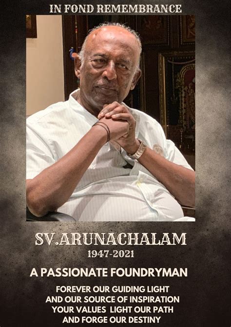 In fond remembrance | Aruna Alloy Steels PVT Ltd - India