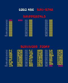 [mdk] Sinistar (revision 3, upright) download for mame 0.284