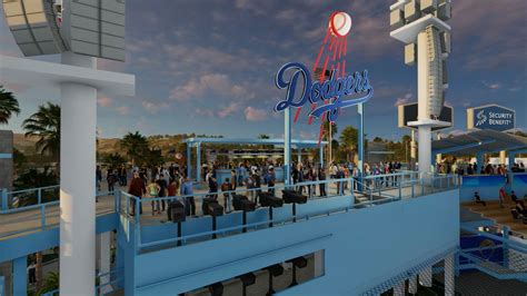 Dodgers unveil stadium renovation