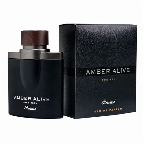 Buy Rasasi Amber Alive Long Lasting Eau De Parfum for Men - 100 ml ...