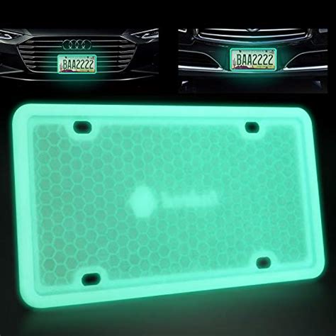 Indeed BUY Glow Cool License Plate Frame Silicone India | Ubuy
