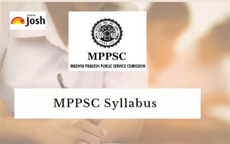 Image result for MPPSC Detailed Syllabus PDF