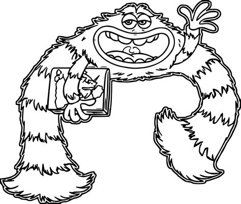 Monster University Coloring Pages - Wecoloringpage.com