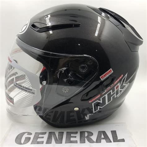 Jual Helm NHK R1 Solid Gun Metalic Gunmet Abu Metalik Double Visor ...