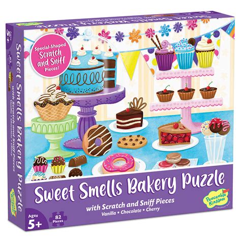 Scratch and Sniff Puzzle: Sweet Smells Bakery – Kub & Bear