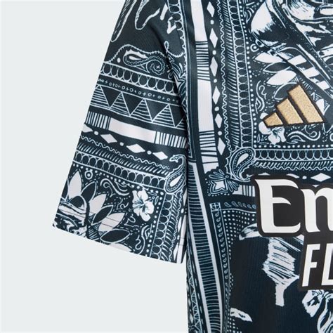 adidas Arsenal Ian Wright Pre-Match Jersey Kids - Black | Free Shipping ...