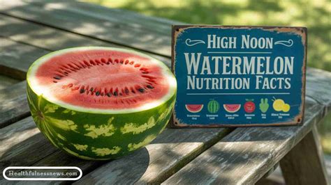 High Noon Watermelon Nutrition Facts – Complete Guide!