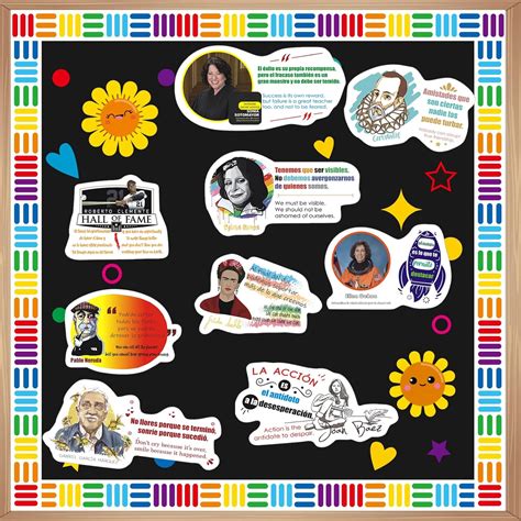 1step2dream Bilingual Bulletin Board Decor | Hispanic Quotes & India | Ubuy