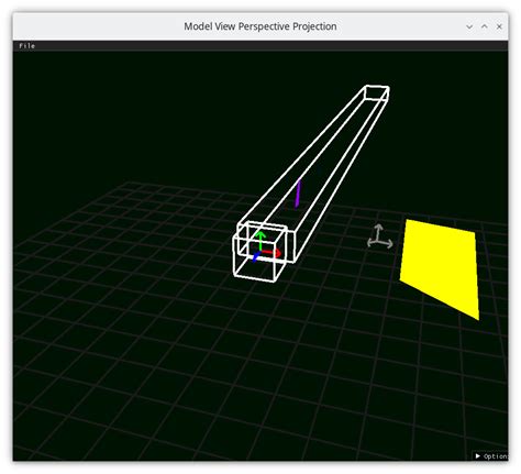 Image result for Perspective Projection View Frustum