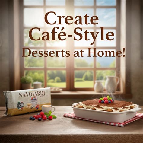 Amotti Lady Finger Biscuits 200g | Perfect for Tiramisu