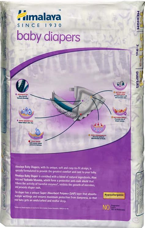 Buy HIMALAYA BABY DIAPERS MEDIUM 54 PCS Online & Get Upto 60% OFF at ...