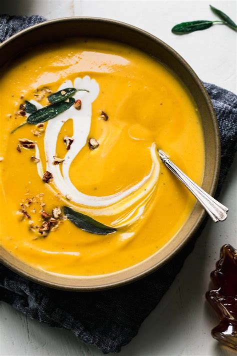 Creamy Butternut Squash Bisque (Cozy Fall Soup Recipe)