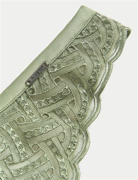 Buy Belize Embroidery Thong at Marks & Spencer