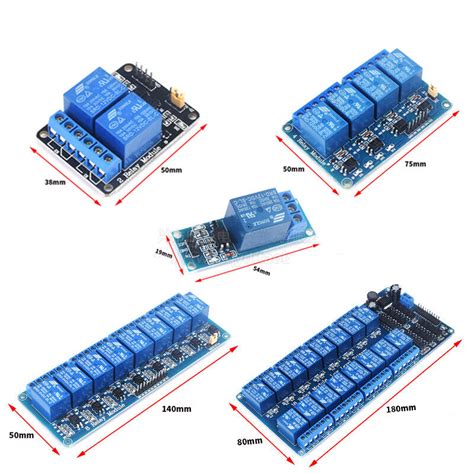 1 2 4 8 16 Channel Relay 5V 12V Optocoupler Module | Ubuy India