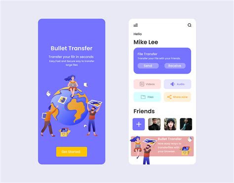 Computer File Transfer UI Interface 的图像结果