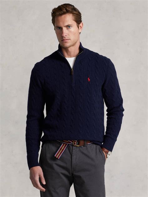 Polo Half Zip Jumper