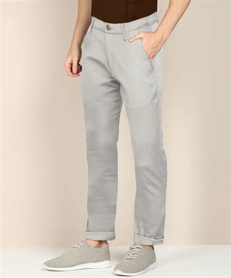 Ds2 Lt Silver Slim Fit Stretch Pant - Jaguar – Über Urban