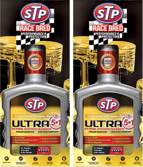 STP Ultra 5-in-1 Petrol System Cleaner : Advanced Formula with STP ...
