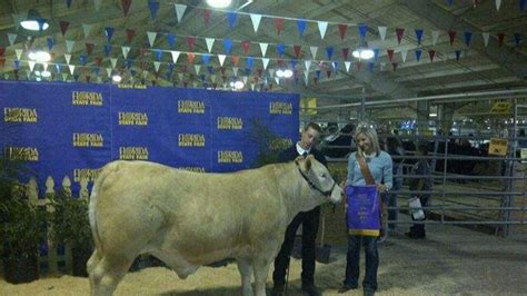 Steinbrenner High School freshman wins statewide steer show