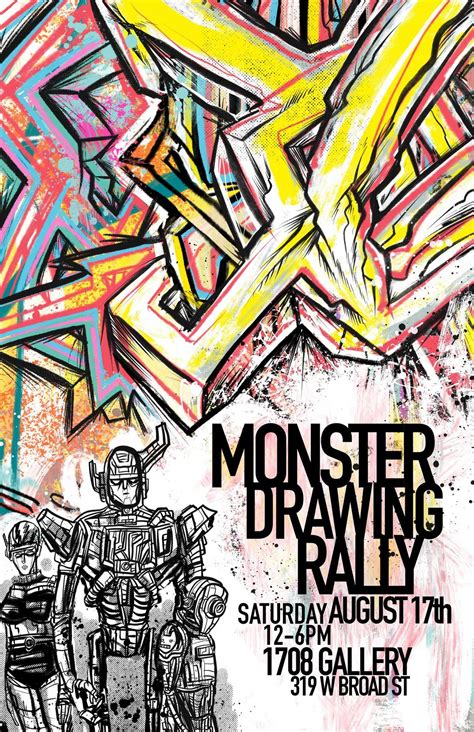 Monster Drawing Rally, 1708 Gallery, Richmond, 17 August 2024 | AllEvents