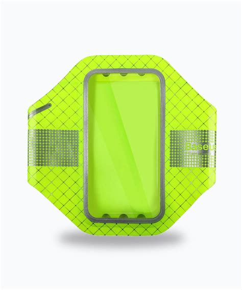 Ultra Thin Sports Arm Band 4.7 inch Fluorescent Green | Tsunami