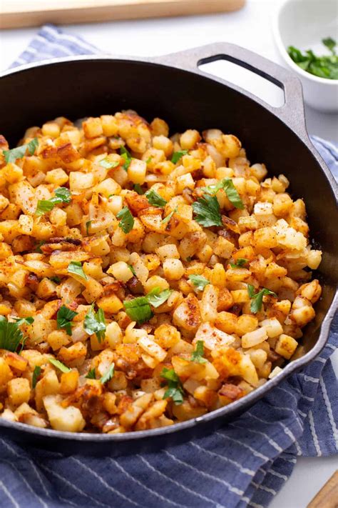 Diced Potatoes Breakfast
