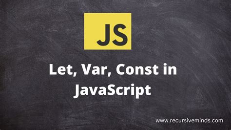 Image result for Var Let Const JavaScript