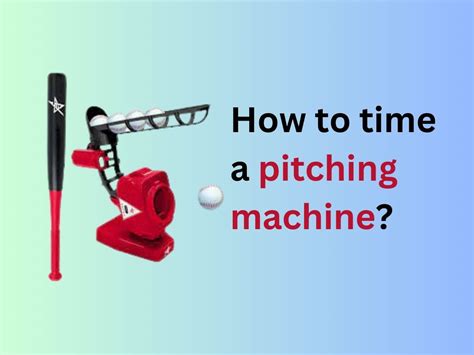 Image result for How to Use a Pitching Machine