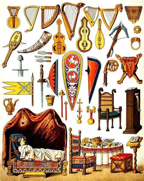 Image result for Medieval Music Instruments