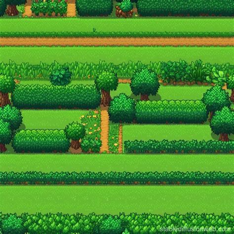 Grass Texture for Stardew Valley Tiles | Stable Diffusion Online