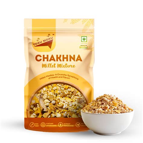 Millet Mixture – Chatpata, Healthy Namkeen Snacks – Roasted, Not Fried ...