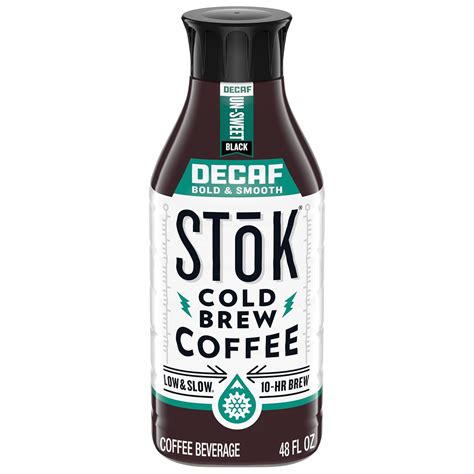 Amazon.com: SToK Decaf Cold Brew Coffee, Bold & Smooth Arabica-Based ...