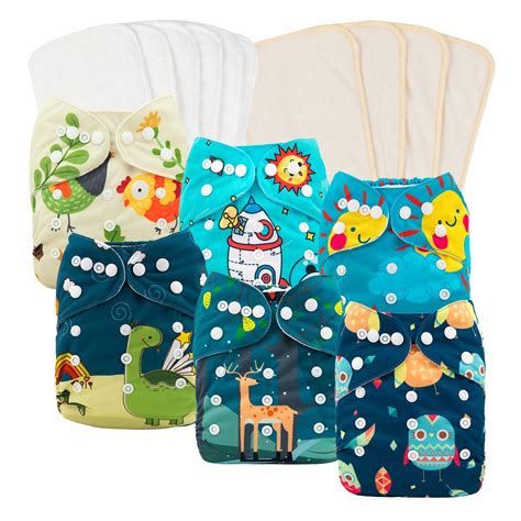 Buy babygoal Reusable Cloth Diapers Pack of 16, Leakage Proof with ...