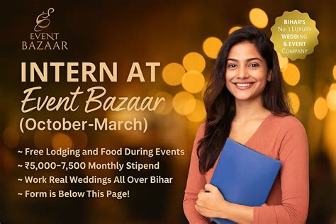 Event Bazaar - Wedding Planner Internships, Wedding and Event Planning ...