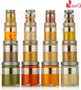 ReeQ Silver Grocery Container - 250 ml, 350 ml, 650 ml, 1200 ml Price ...