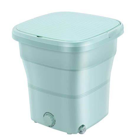 Single Tub Foldable Mini Washing Machine with Dryer | Waziri