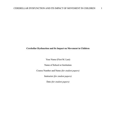 Image result for Case Study Examples APA Format