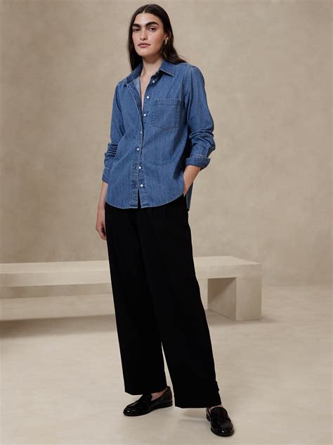 Denim Shirt Women | Banana Republic Factory