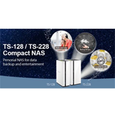 QNAP Systems, QNAP Systems Introduces Dual-core TS-128 and TS-228 ...