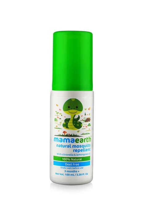Buy Mamaearth Natural Insect Repellent for Babies (100 ml, 0-5 Yrs ...