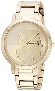 Karl Lagerfeld Women's 'Camille' Quartz Stainless Steel Casual Watch ...
