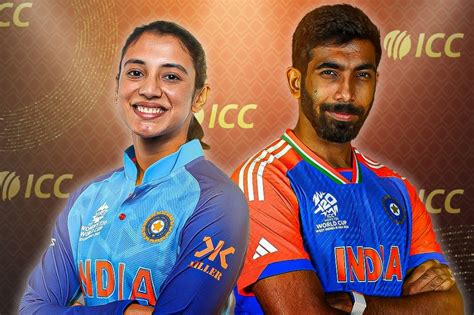 ICC Player Of The Month June 2024 | Jasprit Bumrah and Smriti Mandhana ...