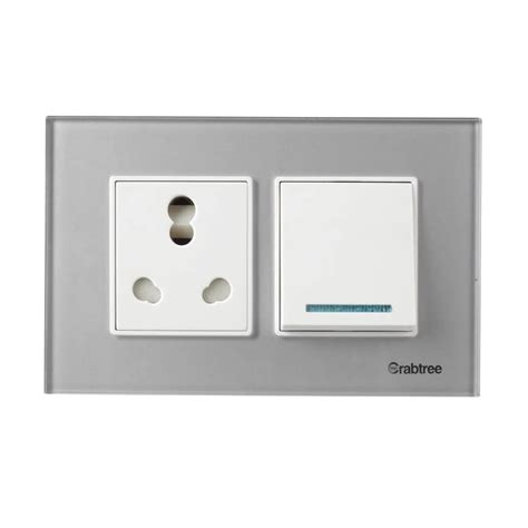 Havells 4 M Glass Cmb plate Silky Silver – FABGIZMOZ