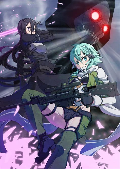 Download Shino Asada Sinon (Sword Art Online) Anime Sword Art Online II Art