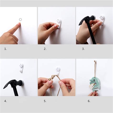 Invisible Wall Hook - Set of 10 Online - Premium Wall Hook | Nestasia